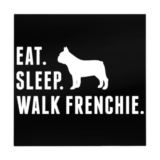 Eat Sleep Walk French Bulldog Mahjong Mats