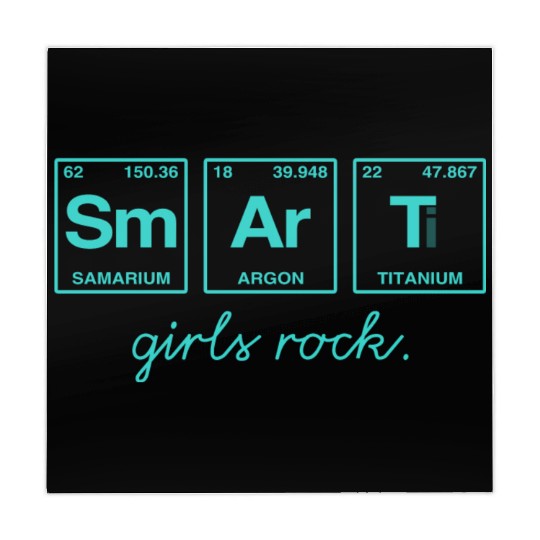 SMART GIRLS ROCK - Elements Periodic Table Mahjong Mats