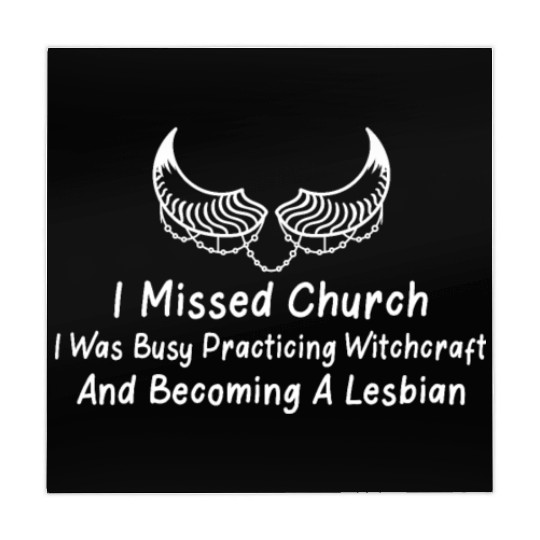 Miss Church Practice Witchcraft Funny Lesbian Devi Mahjong Mats