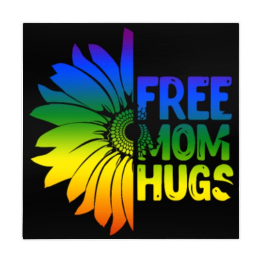 Free Mom Hugs, LGBT Sunflower Mahjong Mats