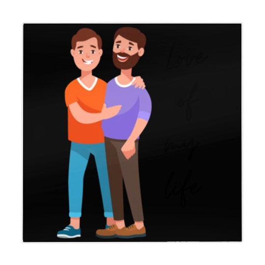 lesbian lgbtq pride valentine day 2023 valentines Mahjong Mats