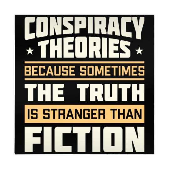 Funny Conspiracy Theories Quote Mahjong Mats