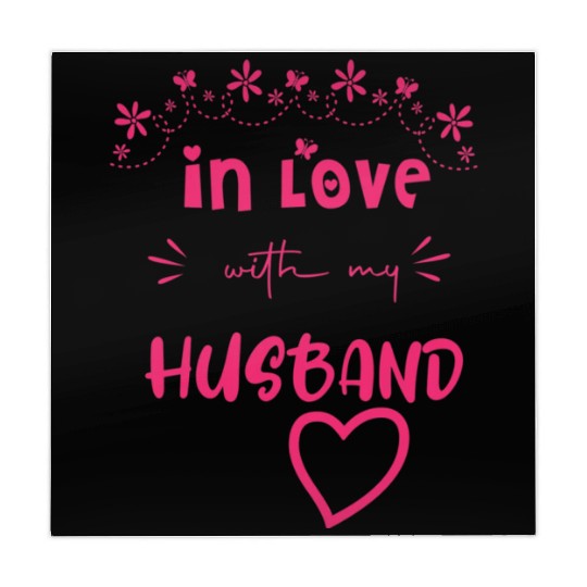 Love with My hasband Cute Valentine day Mom to Be Mahjong Mats