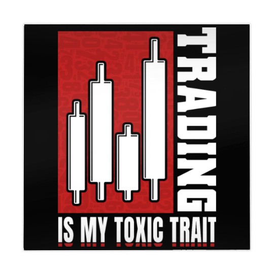 Trading Is My Toxic Trait Mahjong Mats Day Trader