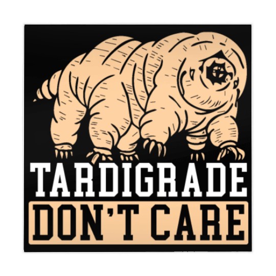 Tardigrade Don't Care Water Bear Biology Mahjong Mats