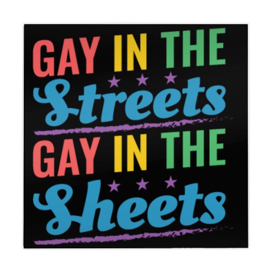 Gay In the Streets Gay In The Sheets Pride Month R Mahjong Mats