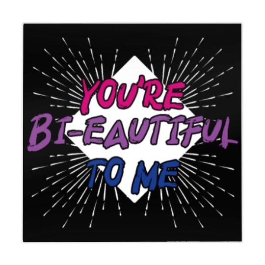 You're Bi-Eautiful To Me Bisexual Pride Mahjong Mats