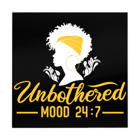 Unbothered Mood/Black Girl Magic/African American Mahjong Mats