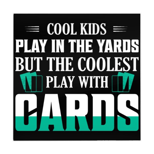 Cool Kids Play In The Yards Funny TCG Trading Car Mahjong Mats