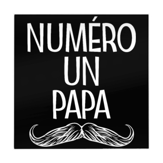 Numero Un Papa French Dad Fathers Day Number 1 Dad Mahjong Mats