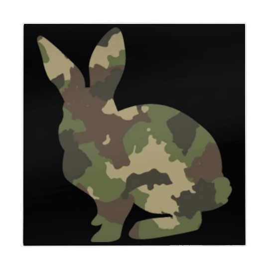Bunny Camouflage Mahjong Mats