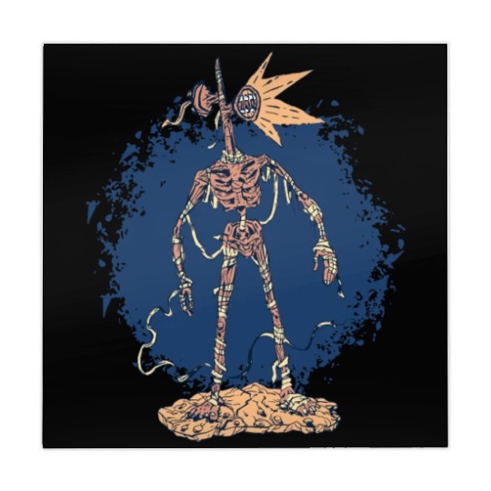 Scary creepy mummy skeleton Scary creepy mummy ske Mahjong Mats