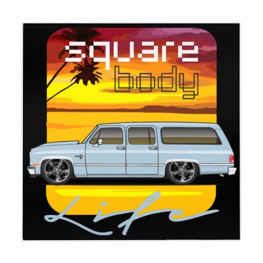 square Light Blue Mahjong Mats