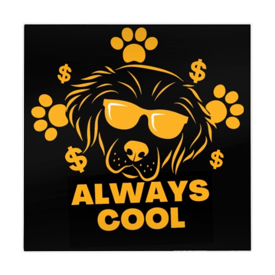 Very nice drawing for dog and pet lovers Mahjong Mats