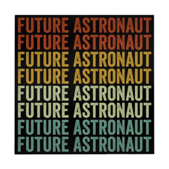 Future Astronaut Astronomy Lover Astronaut Student Mahjong Mats