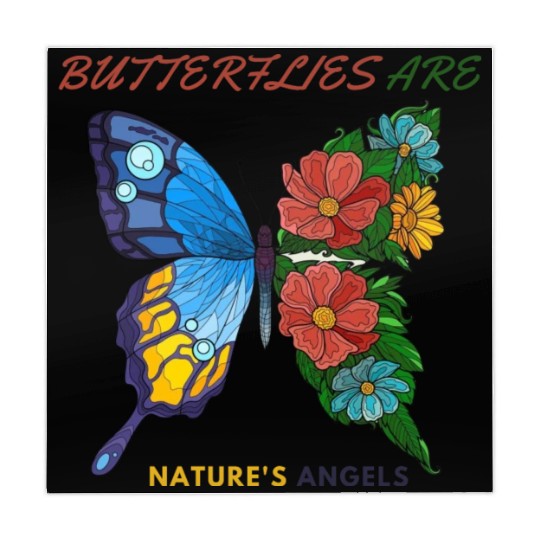 BUTTERFLIES ARE NATURES ANGELS Mahjong Mats