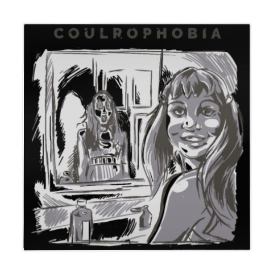 Coulrophobia scary mirror Coulrophobia scary mirro Mahjong Mats