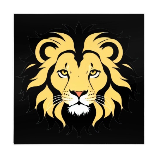 Royal Cartoon Lion - King of the Jungle 9 Mahjong Mats