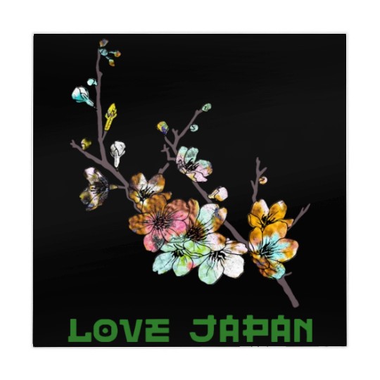 Cherry Blossom Sakura Tree Symbol Word Kanji Love Mahjong Mats