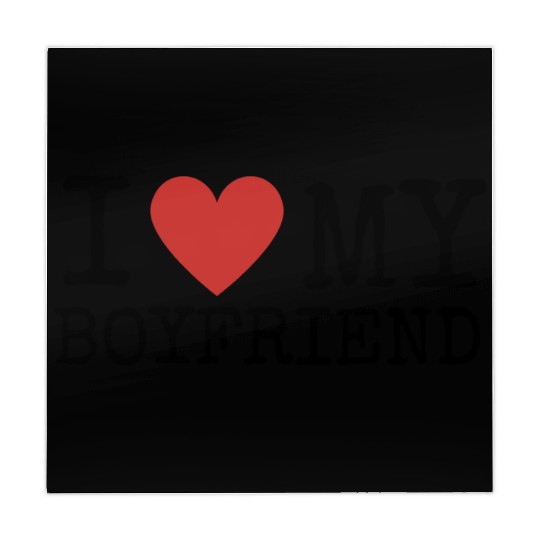 I Love My Boyfriend Mahjong Mats