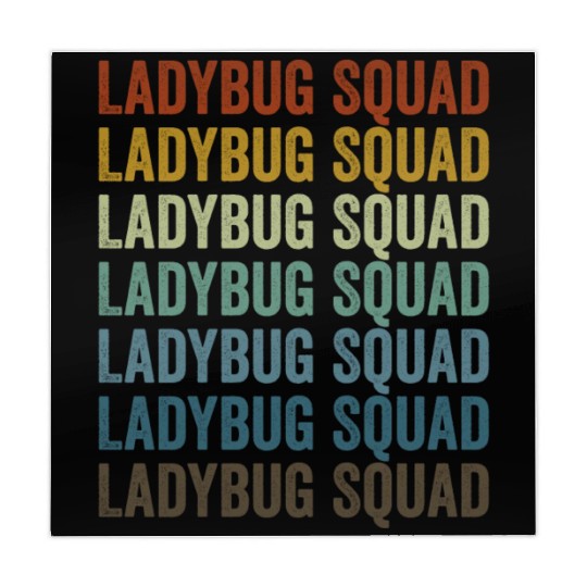 Ladybug Squad Entomologist Bugs Lover Bugs Collect Mahjong Mats