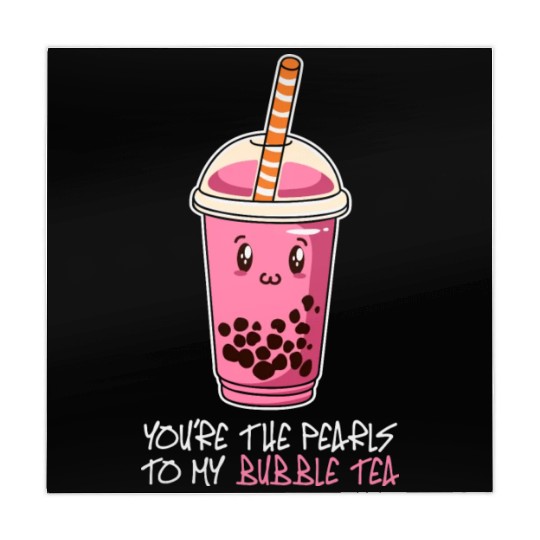 You're The Pearls To My bubble tea, drink boba tea Mahjong Mats