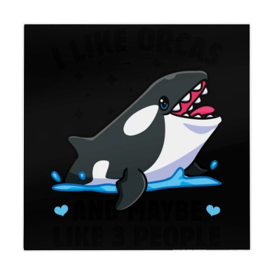 I like orcas and maybe like 3 people killer whale Mahjong Mats