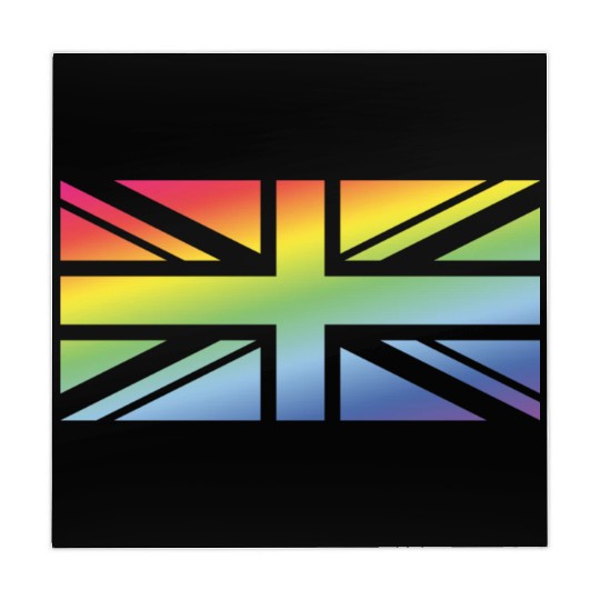 Union Jack / Rainbow Flag (Great Britain / UK) Mahjong Mats