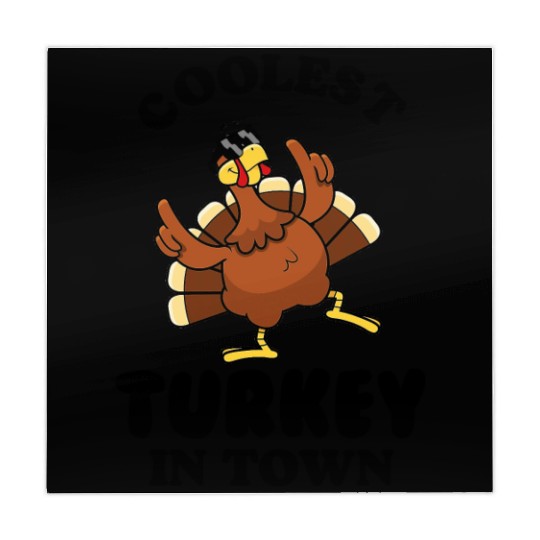 Coolest Turkey in Town Mahjong Mats