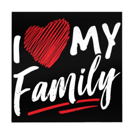 I Love My Family Gathering Families Reunion Mahjong Mats