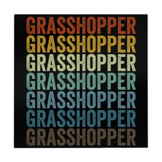 Grasshopper Entomologist Insect Lover Grasshopper Mahjong Mats