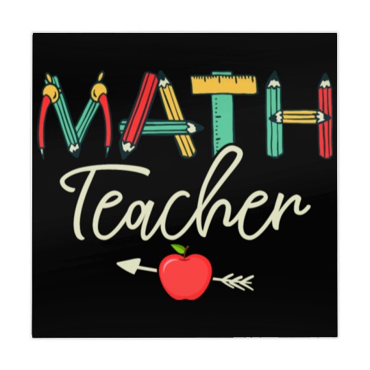 Math Teacher Student School Education Mahjong Mats