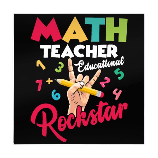 Math Teacher Summer Edition Education School Mahjong Mats