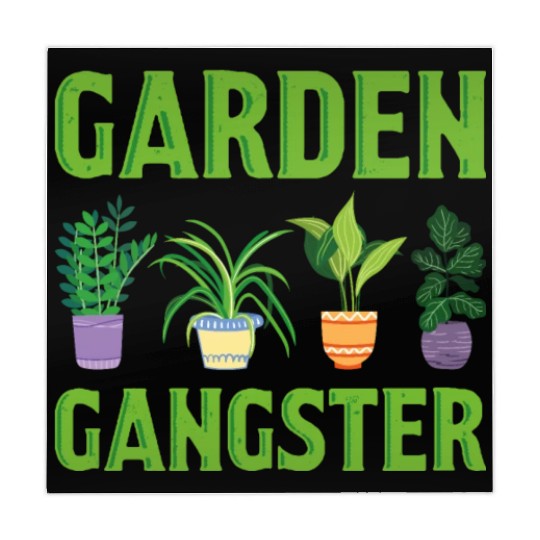 Garden Gangster Planter Gardening Gifts Gardener Mahjong Mats