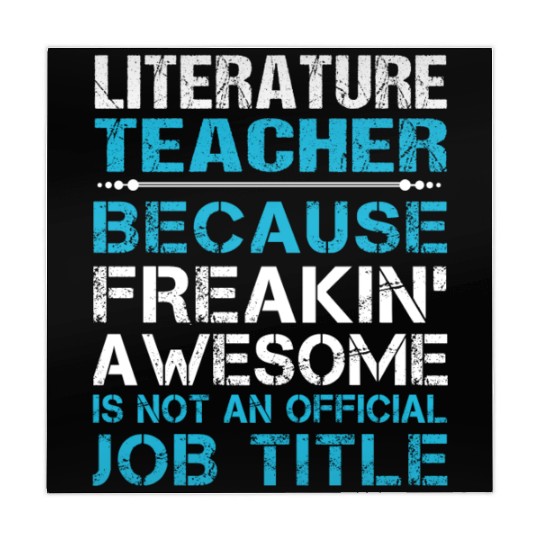 Literature Teacher Mahjong Mats - Freaking Awesome Gift