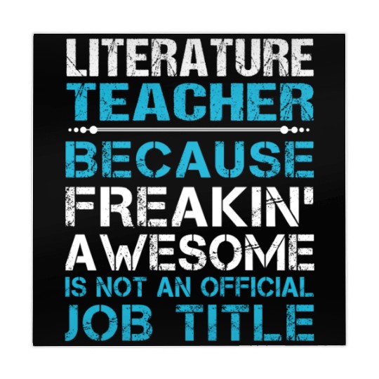 Literature Teacher Mahjong Mats - Freaking Awesome Gift