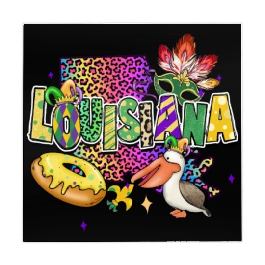 New Orleans Men Women Louisiana Mardi Gras Outfit Mahjong Mats