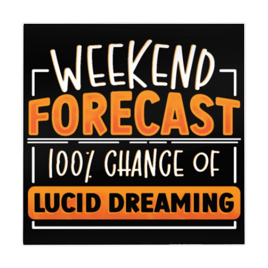 Weekend Forecast 100% Chance Of Lucid Dreaming Mahjong Mats