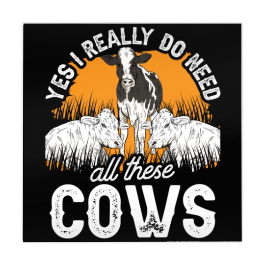 Yes I Really Do Need All These Cows Cow Farm Lover Mahjong Mats