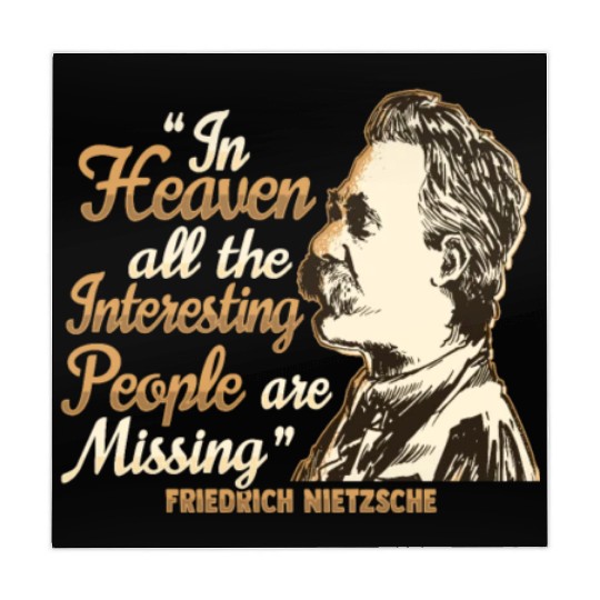 Nietzsche Quote Design for a Philosophy Student Mahjong Mats