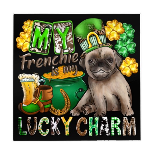 My Frenchie Is My Lucky Charm Mahjong Mats