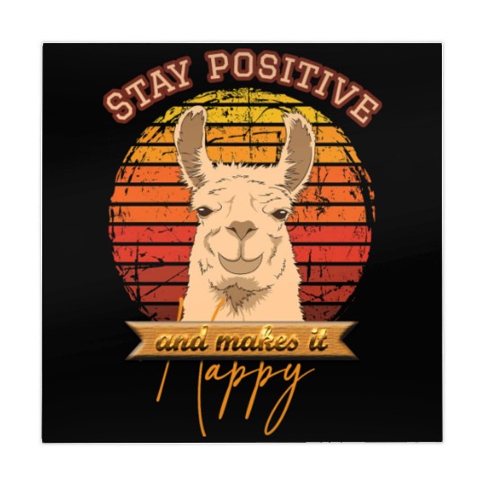 Stay positive and make it happy Mahjong Mats