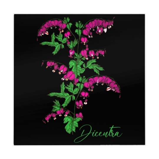 Bleeding heart flower Dicentra Bleeding heart Mahjong Mats