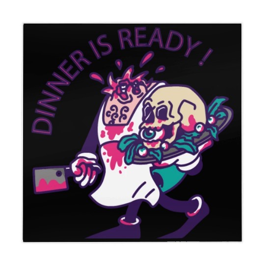 Dinner is ready zombie cooking Dinner is ready zom Mahjong Mats