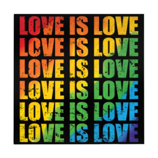 Love is Love LGBT Tolerance Pride Gender Mahjong Mats