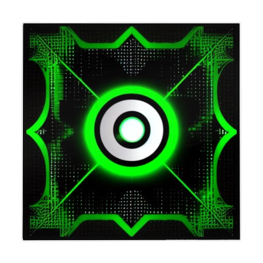 Cyberpunk Inspired Green Theme - The Switch Mahjong Mats