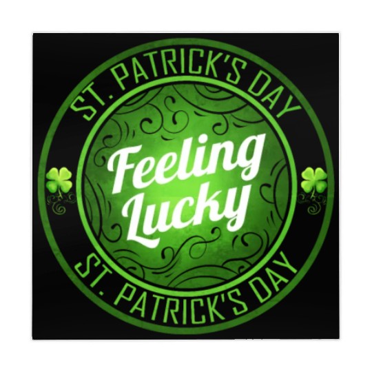 Shamrock Feeling Lucky On St Patricks Day Mahjong Mats
