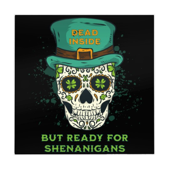 Dead Inside but Ready for Shenanigans Mahjong Mats