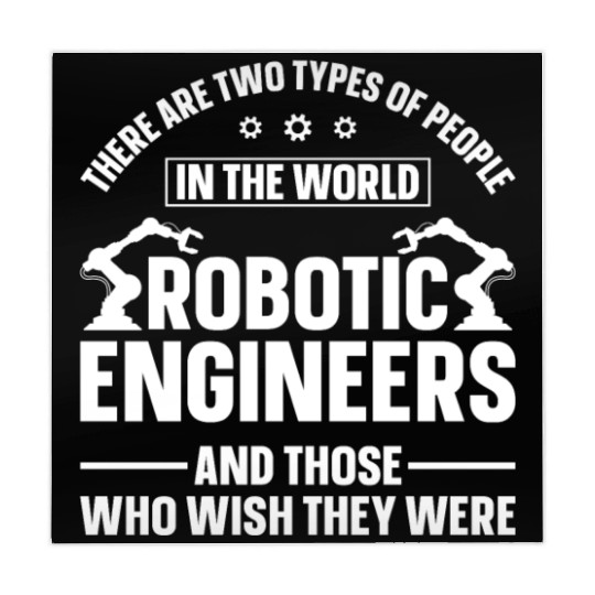 Robot Robotics Engineer There Are Mahjong Mats