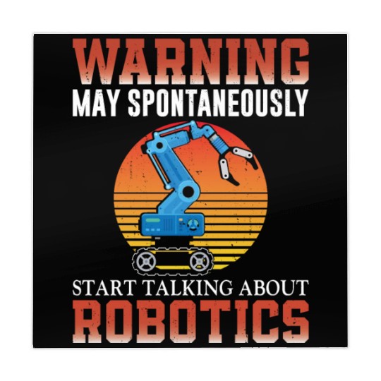 Robot Robotics Engineer Retro Mahjong Mats